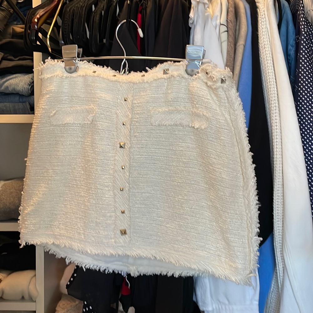 Zara Tweed Mini Skirt